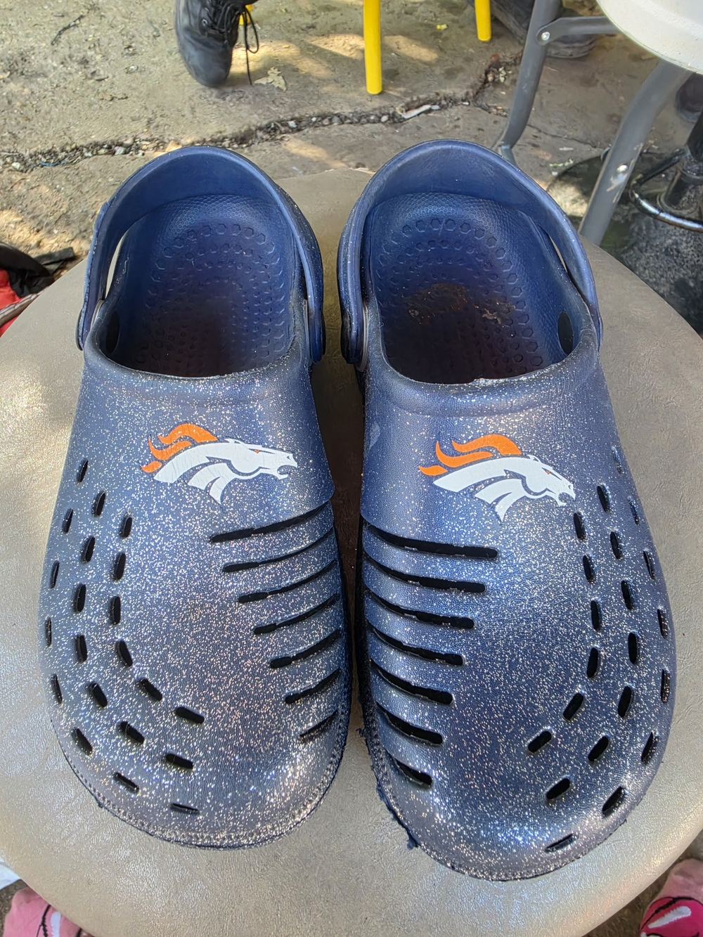 FOCO Denver Broncos Sunny Day Clogs